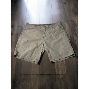 Hawke & Co Cargo Shorts Mens 38 Tan Dynamic Sport Fiber Hiking Outdoor Casual